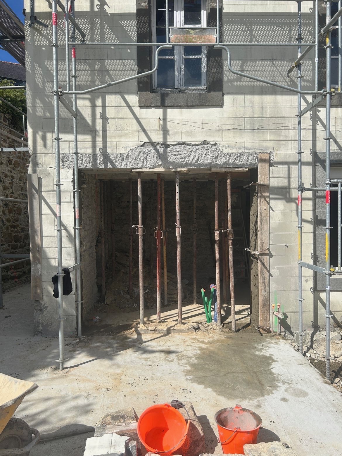 Étaiement grande ouverture — RIO Construction