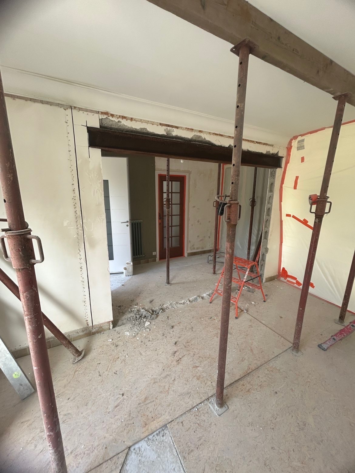 Suppression mur porteur — RIO Construction